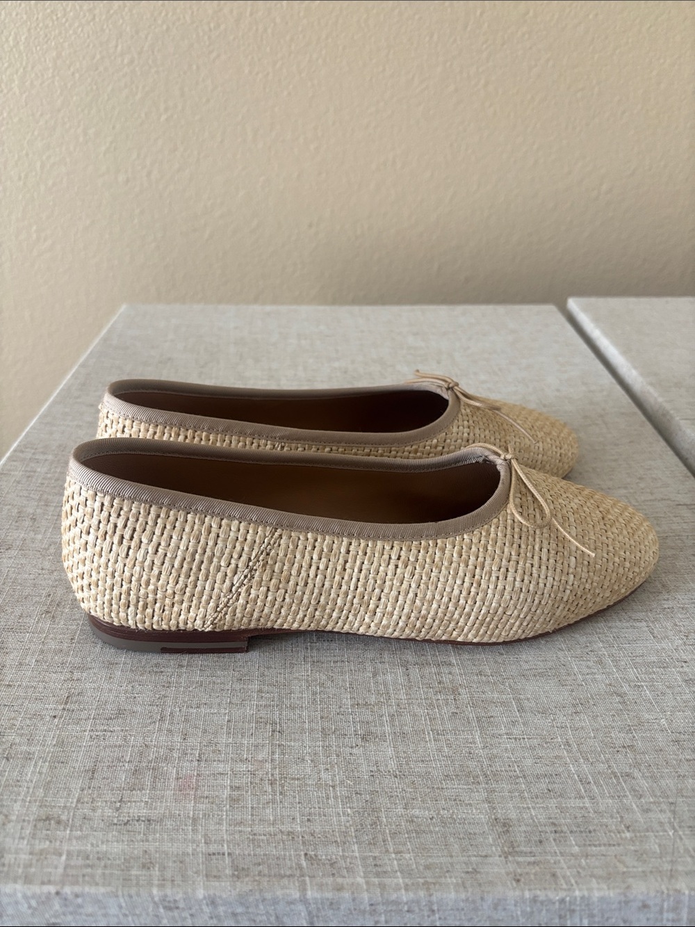 Brand new Mansur Gavriel Dream Ballerina in Raffia - Picture 2 of 6